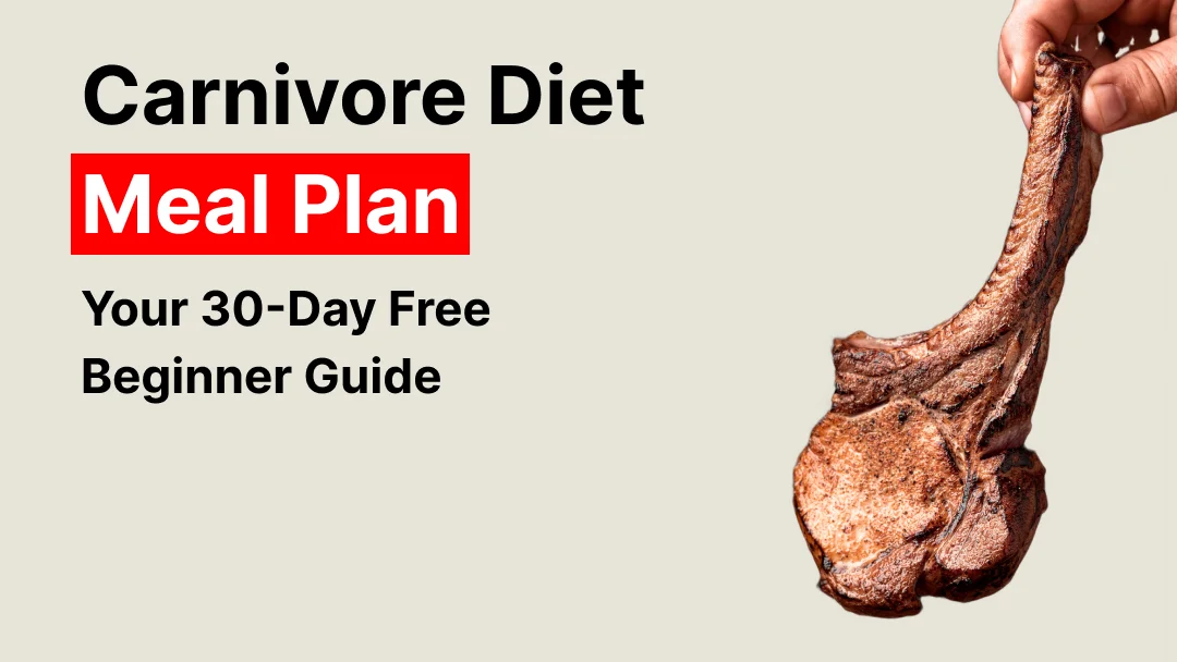 Carnivore Diet Meal Plan + 30Day Free PDF Menu [Expert Guide] — free download